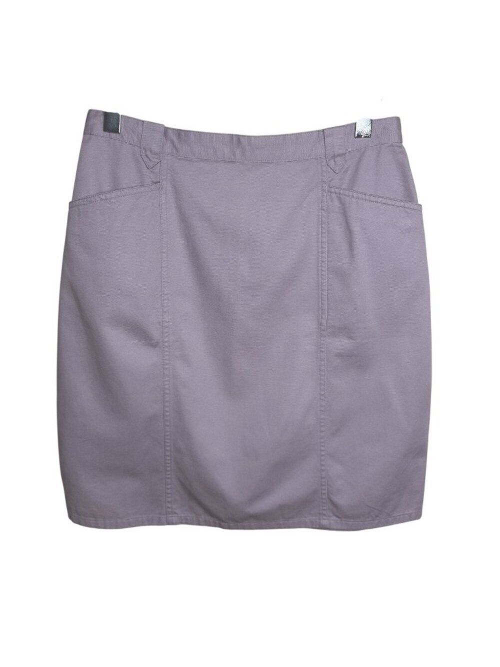 CHRISTOPHER & BANKS Lilac Utility Mini Twill Cargo Patch Pocket Skirt Y2K